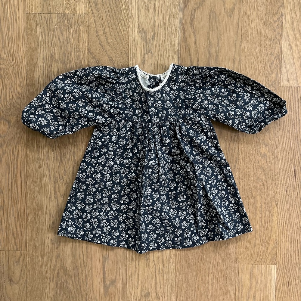 Louisiella Baby Khaleesi Dress in Navy - Size 6M